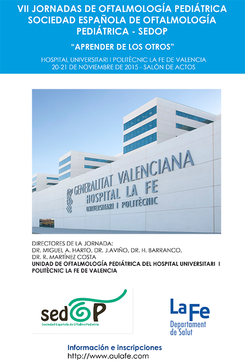 VII JORNADAS DE OFTALMOLOGIA PEDIATRICA